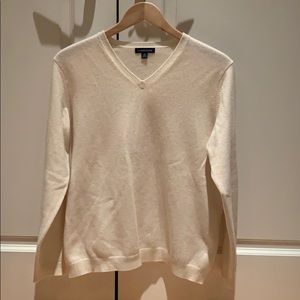 Cream cashmere sweater